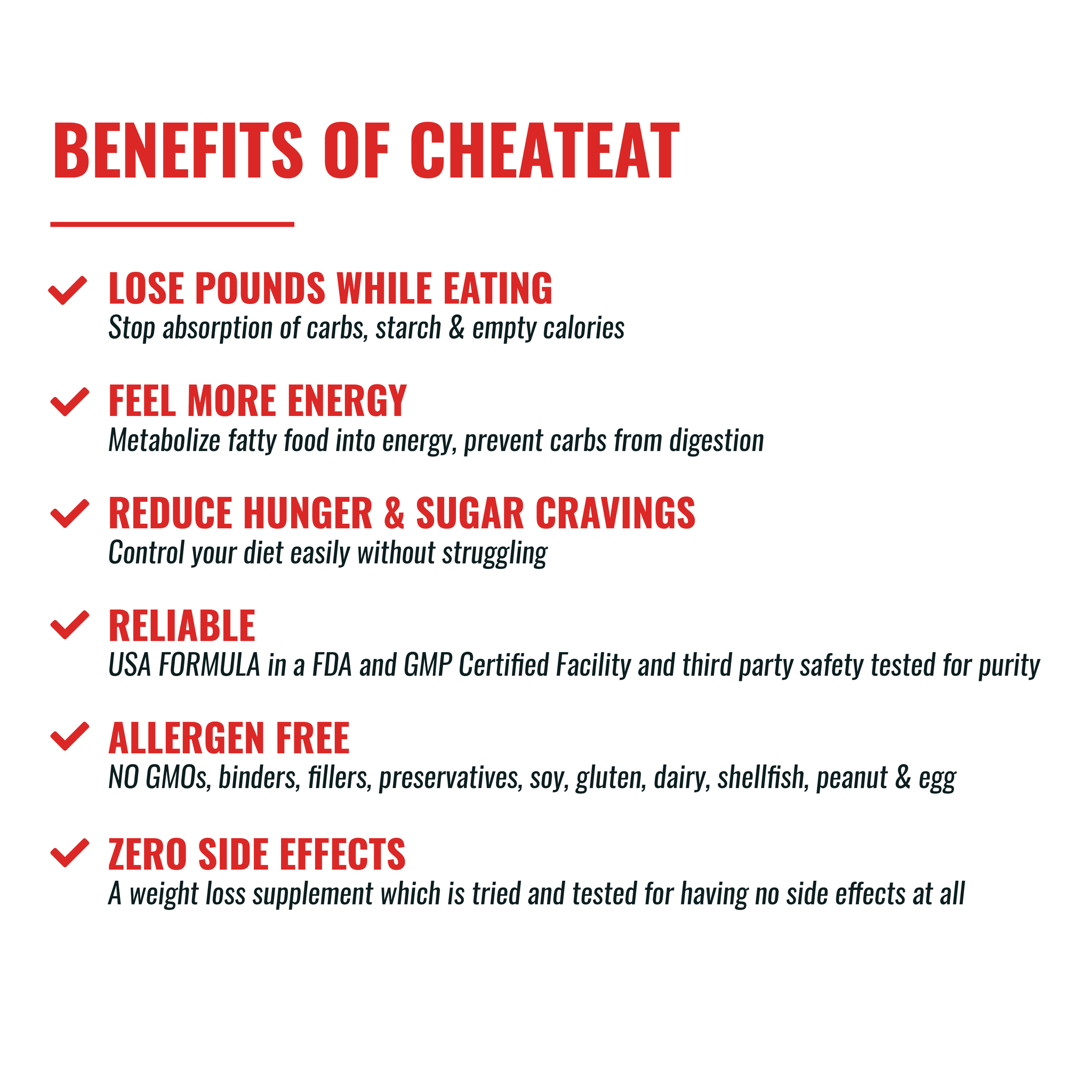 CheatEat Weight Loss Carb Blocker